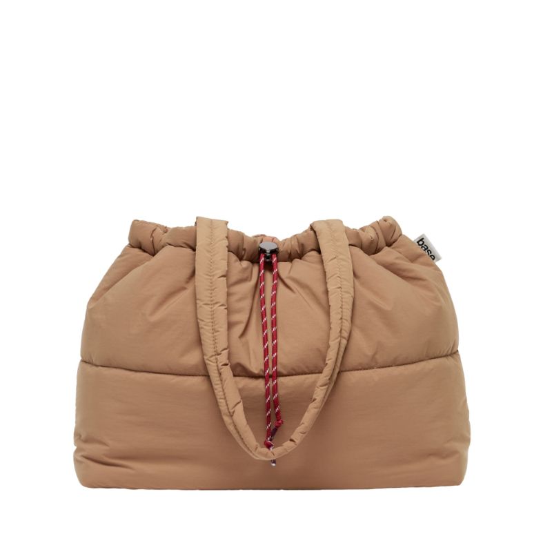 Scrunch Base Bag Hazelnut/Burgundy