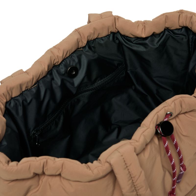 Scrunch Base Bag Hazelnut/Burgundy