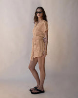 Find Seaside Terry Kimono Dress Macadamia O/S - Araminta James at Bungalow Trading Co.