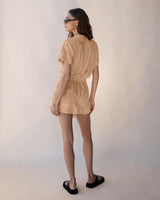 Find Seaside Terry Kimono Dress Macadamia O/S - Araminta James at Bungalow Trading Co.