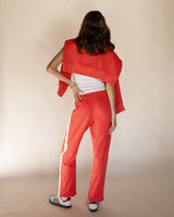 Find Serafina Knit Pant Lobster Red - Araminta James at Bungalow Trading Co.