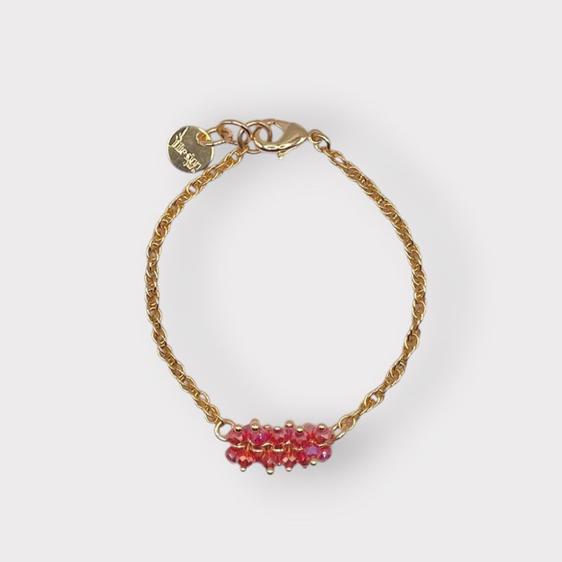 Shine Bracelet Coral
