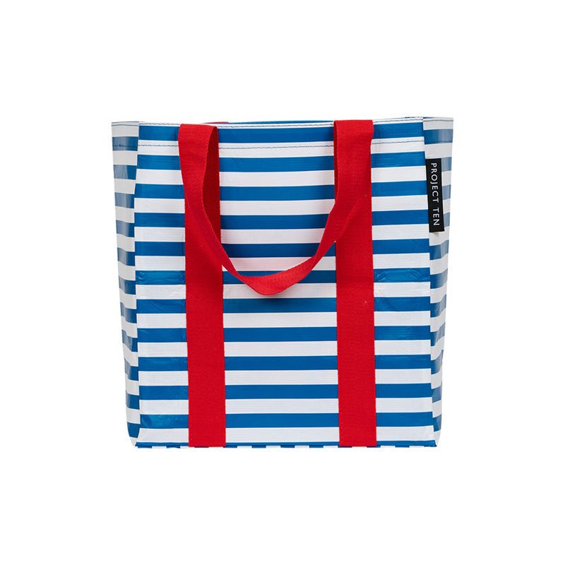 Find Shopper Tote Breton Stripe - Project Ten at Bungalow Trading Co.