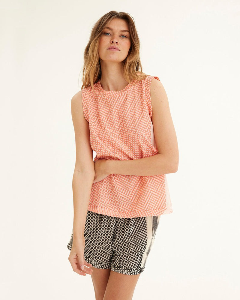 Find Shorts Ecru & Black - Summery Copenhagen at Bungalow Trading Co.