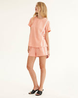 Find Shorts Pink Dogwood & Lantana - Summery Copenhagen at Bungalow Trading Co.