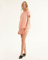 Find Shorts Pink Dogwood & Lantana - Summery Copenhagen at Bungalow Trading Co.