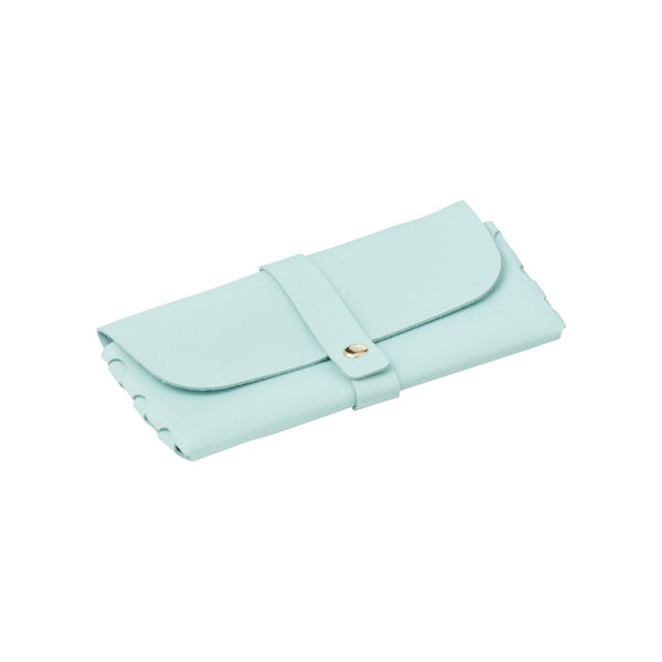 Find Slim PU Glasses Case Mint - Coast to Coast at Bungalow Trading Co.