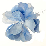 Find Small Moonshine Paper Flower Baby Blue - Nibbanah at Bungalow Trading Co.