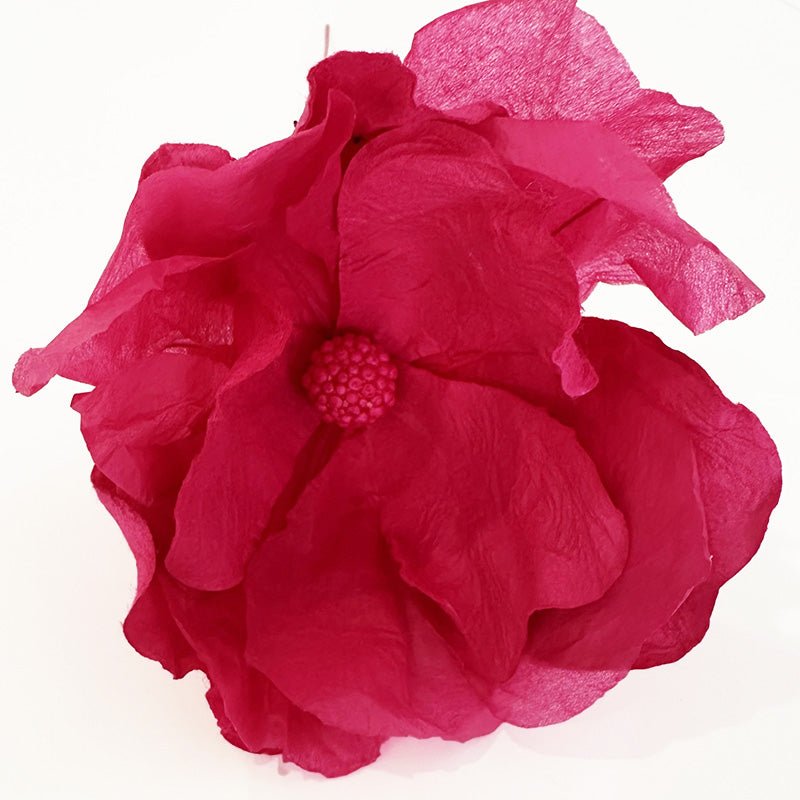 Find Small Moonshine Paper Flower Pink - Nibbanah at Bungalow Trading Co.