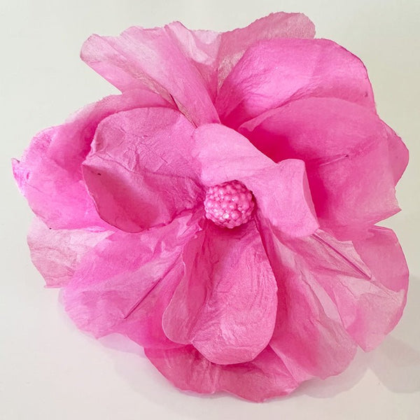 Find Small Moonshine Paper Flower Soft Pink - Nibbanah at Bungalow Trading Co.