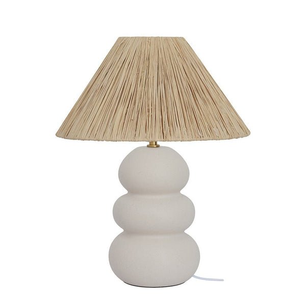 Find Sofia Raffia Table Lamp - Paola & Joy at Bungalow Trading Co.