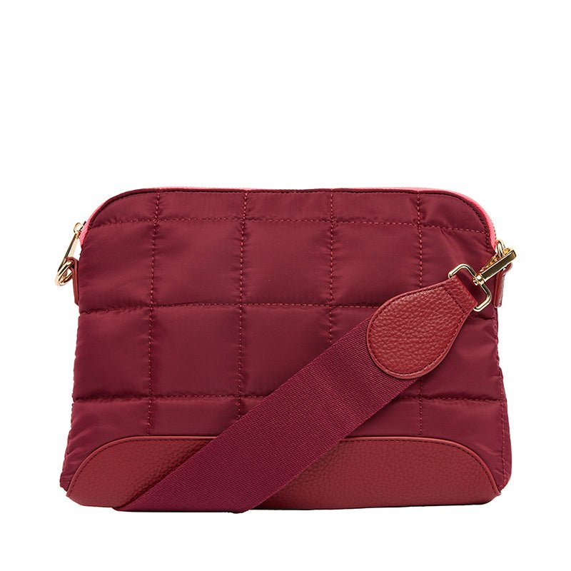 Find Soho Crossbody Bag Burgundy - Elms + King at Bungalow Trading Co.