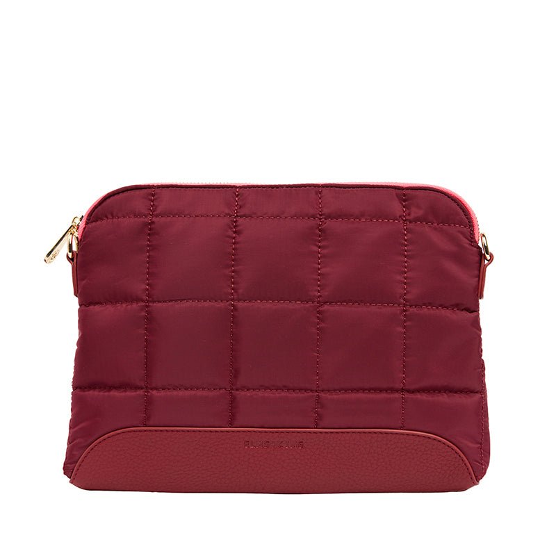 Find Soho Crossbody Bag Burgundy - Elms + King at Bungalow Trading Co.