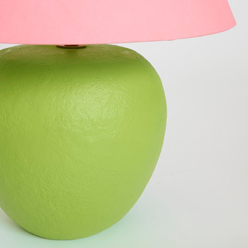 Find Sophie Lime Lamp with Pink Fizz Shade - PICK UP ONLY - Kip & Co at Bungalow Trading Co.