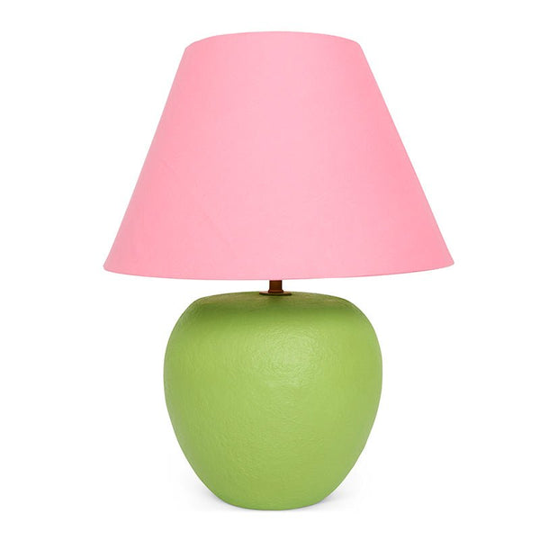 Find Sophie Lime Lamp with Pink Fizz Shade - PICK UP ONLY - Kip & Co at Bungalow Trading Co.