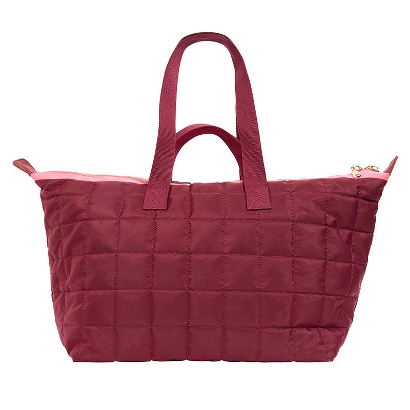 Find Spencer Carry All Burgundy - Elms + King at Bungalow Trading Co.