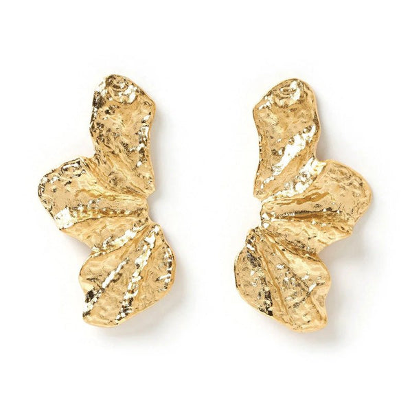 Find Stassia Gold Earrings - Arms of Eve at Bungalow Trading Co.