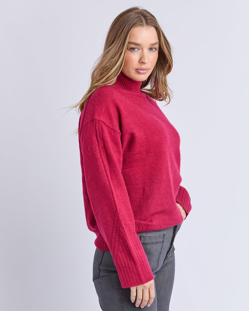 Stellar Knit Rhubarb
