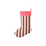 Find Stripe Pink Christmas Stocking - Bonnie & Neil at Bungalow Trading Co.