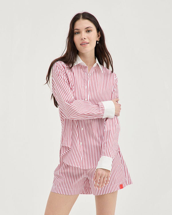 Find Striped Shirt Red Stripe - Holiday Shop at Bungalow Trading Co.