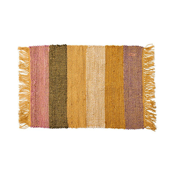 Find Summer Harvest Jute Floor Mat - Kip & Co at Bungalow Trading Co.