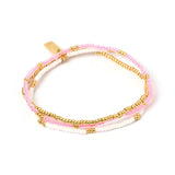 Find Sunny Bracelet Set Berry - Arms of Eve at Bungalow Trading Co.