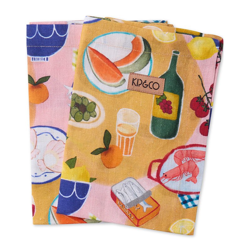 Find Supper Linen Napkins Set of 4 - Kip & Co at Bungalow Trading Co.