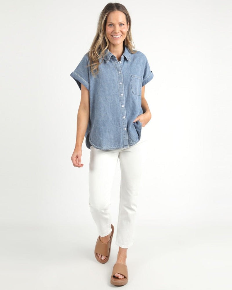 Find Taylor Short Sleeve Shirt - Elm at Bungalow Trading Co.