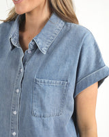 Find Taylor Short Sleeve Shirt - Elm at Bungalow Trading Co.