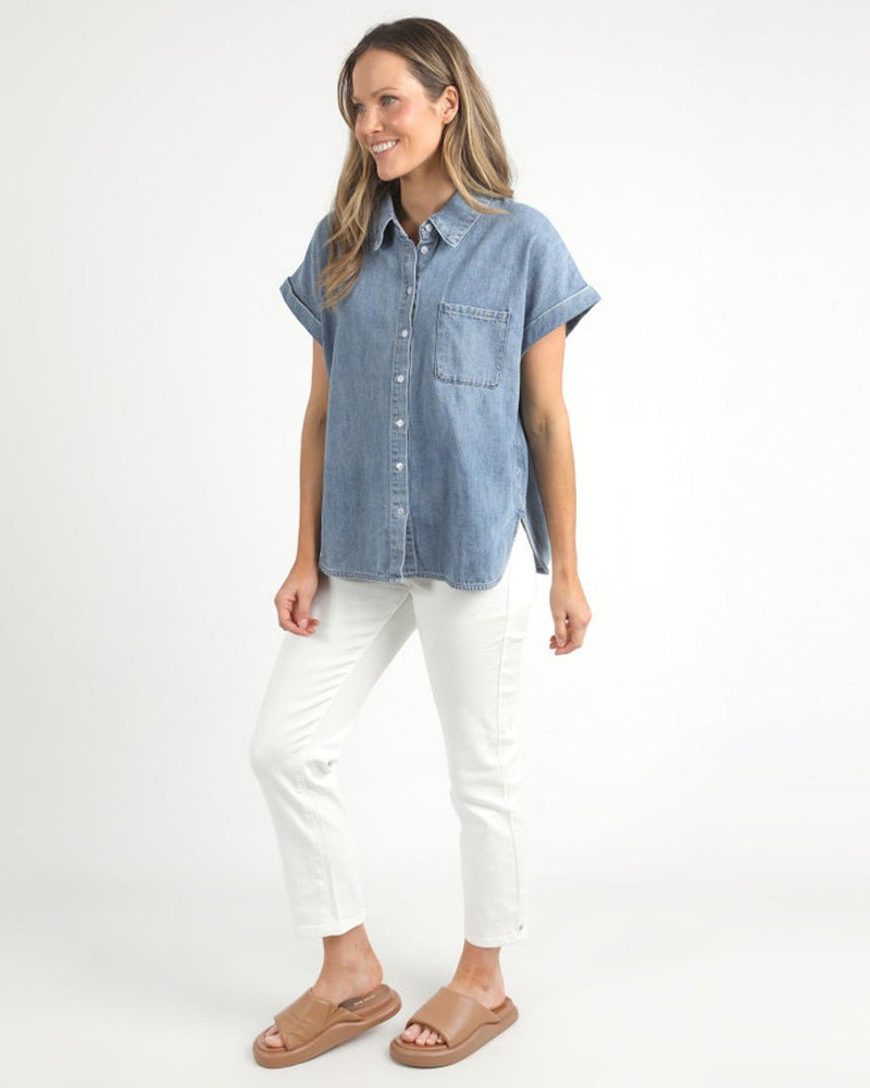 Find Taylor Short Sleeve Shirt - Elm at Bungalow Trading Co.