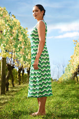 Find The Ropes Of Summer Dress Green - Curate by Trelise Cooper at Bungalow Trading Co.