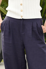 Find The Stride Is High Trouser Navy - Coop by Trelise Cooper at Bungalow Trading Co.