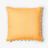 Find Thin Stripe Yellow Cushion Linen 60cm - Bonnie & Neil at Bungalow Trading Co.