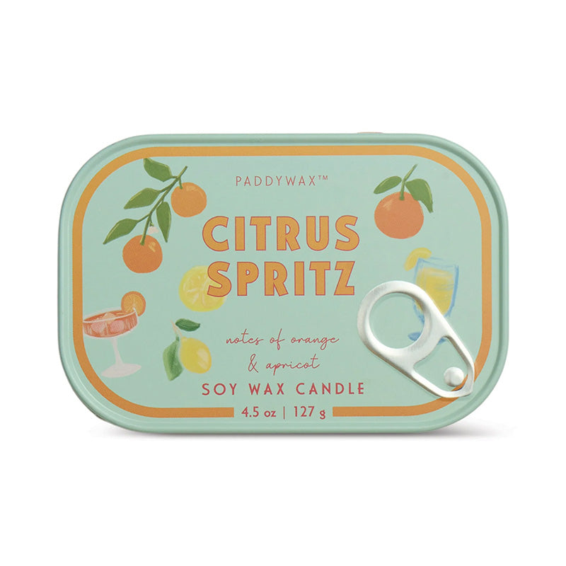 Bistro Citrus Spritz Tin Candle