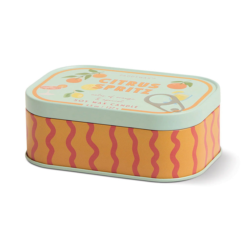 Bistro Citrus Spritz Tin Candle