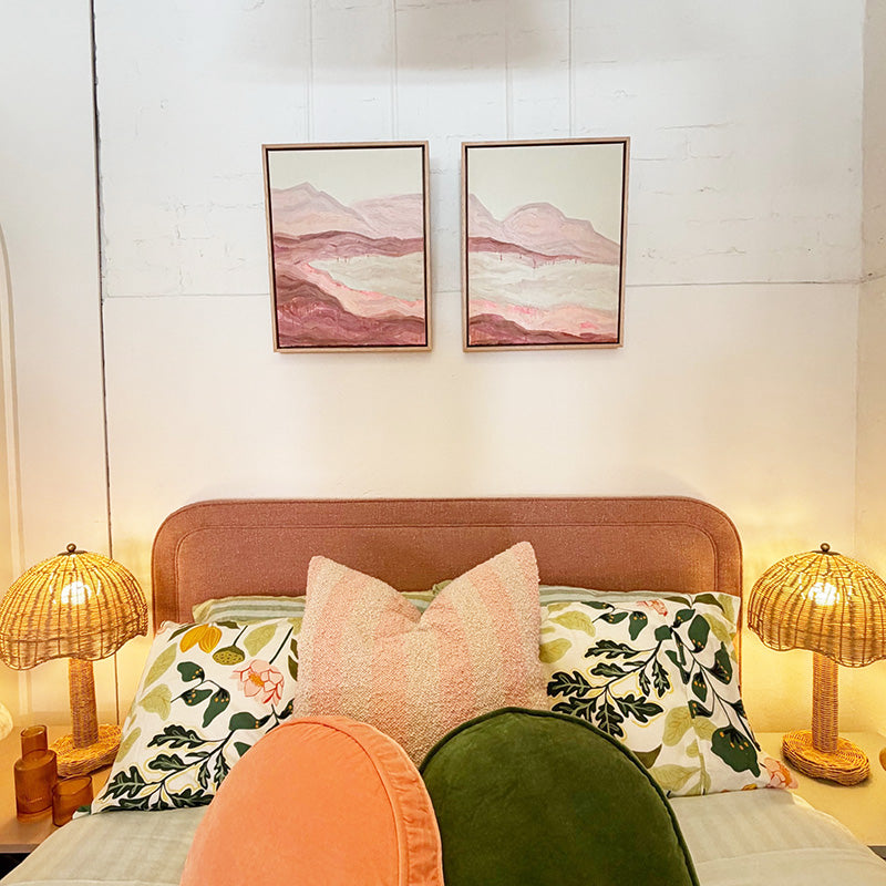 The Hazzards Diptych by Kim Saunders 400x500x2