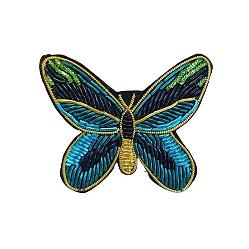 Blue Butterfly Brooch