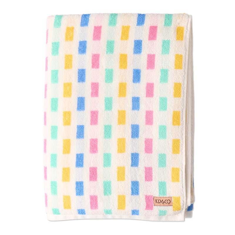 Find Tic Tak Terry Bath Towel - Kip & Co at Bungalow Trading Co.