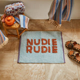 Find Tula Nudie Rudie Bath Mat Mini - Sky - Sage & Clare at Bungalow Trading Co.