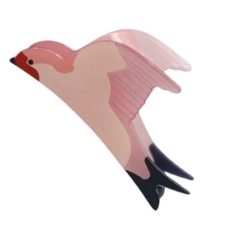 Swallow Claw Clip Pink