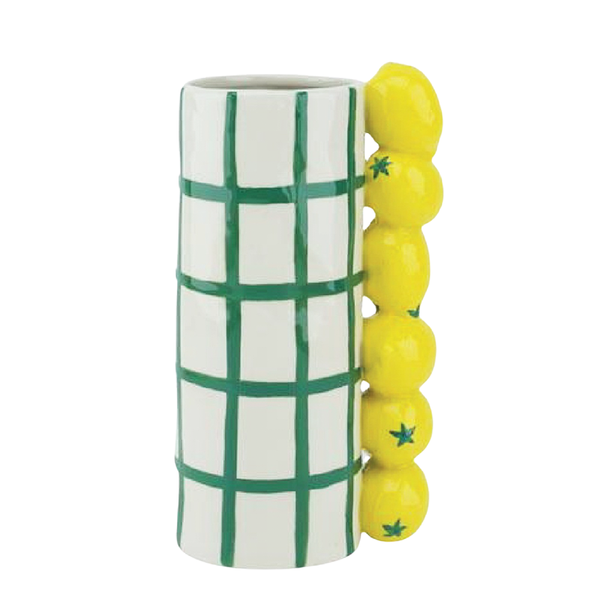 Tuscan Lemon Vase Yellow