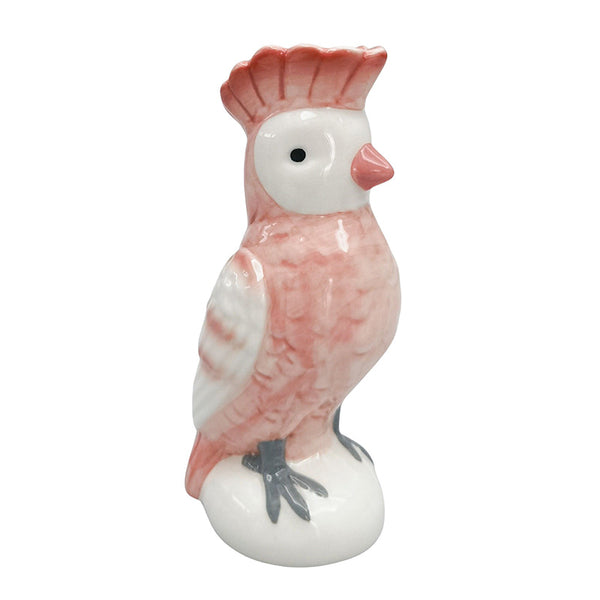 Perdy Parrot Planter/Vase Pink