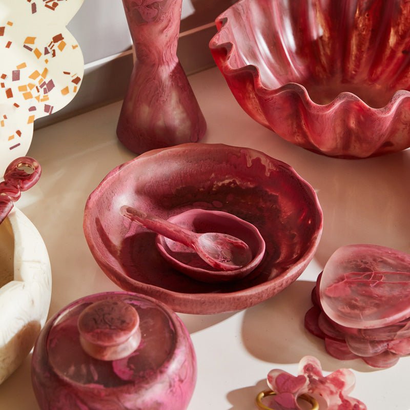 Find Una Mini Bowl Rhubarb - Sage & Clare at Bungalow Trading Co.