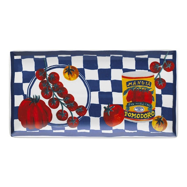 Find Valentina Rectangular Serving Platter Tomato - CWM at Bungalow Trading Co.