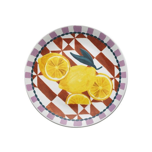 Find Valentina Side Plate Lemon - CWM at Bungalow Trading Co.