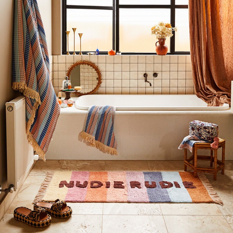 Find Valli Nudie Rudie Bath Runner - Sage & Clare at Bungalow Trading Co.