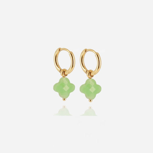 Find Velasquez Earrings Peridot - Zag Bijoux at Bungalow Trading Co.