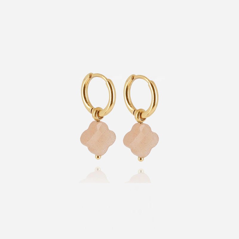 Find Velasquez Earrings Sunstone - Zag Bijoux at Bungalow Trading Co.