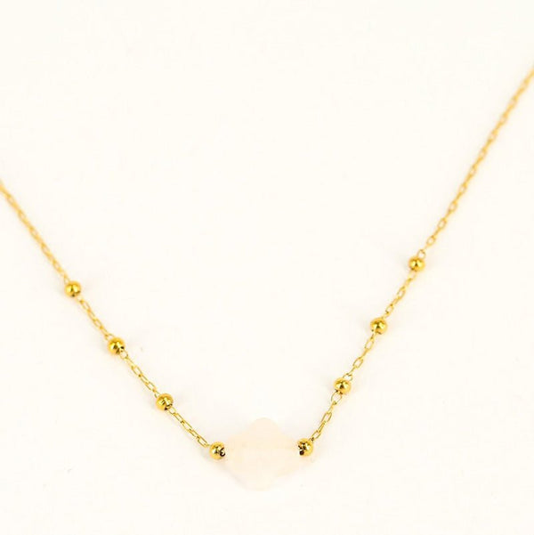 Find Velasquez Necklace Blush - Zag Bijoux at Bungalow Trading Co.