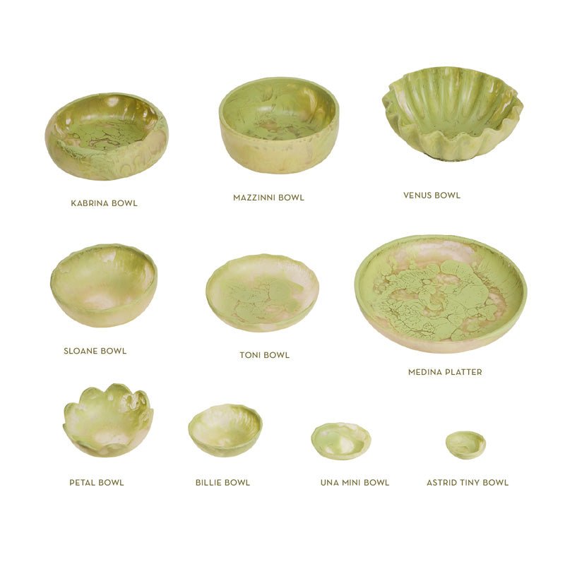 Find Venus Bowl Pistachio - Sage & Clare at Bungalow Trading Co.